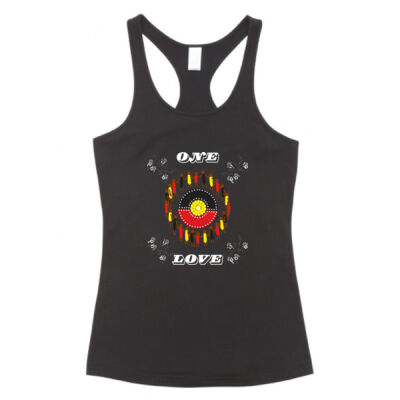 Char-char Indigenous designed singlet (Womens) Thumbnail