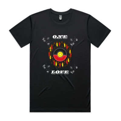 Char-char Indigenous designed sports t-shirt  Thumbnail