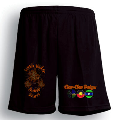 Char-char Indigenous designed sports shorts (unisex) Thumbnail
