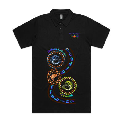 Char-char Indigenous designed corporate T-shirt  Thumbnail