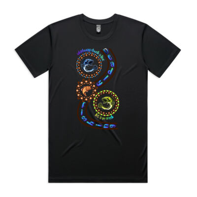 Char-char Indigenous designed sports t-shirt  Thumbnail