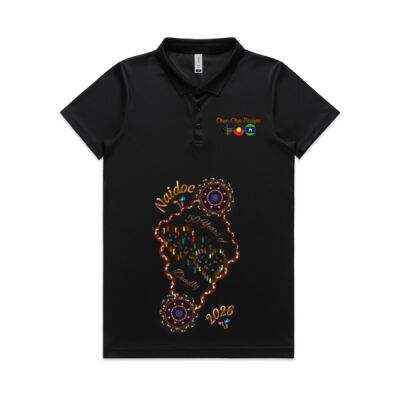 Char-char Indigenous designed corporate T-shirt (women's short sleeve) Thumbnail